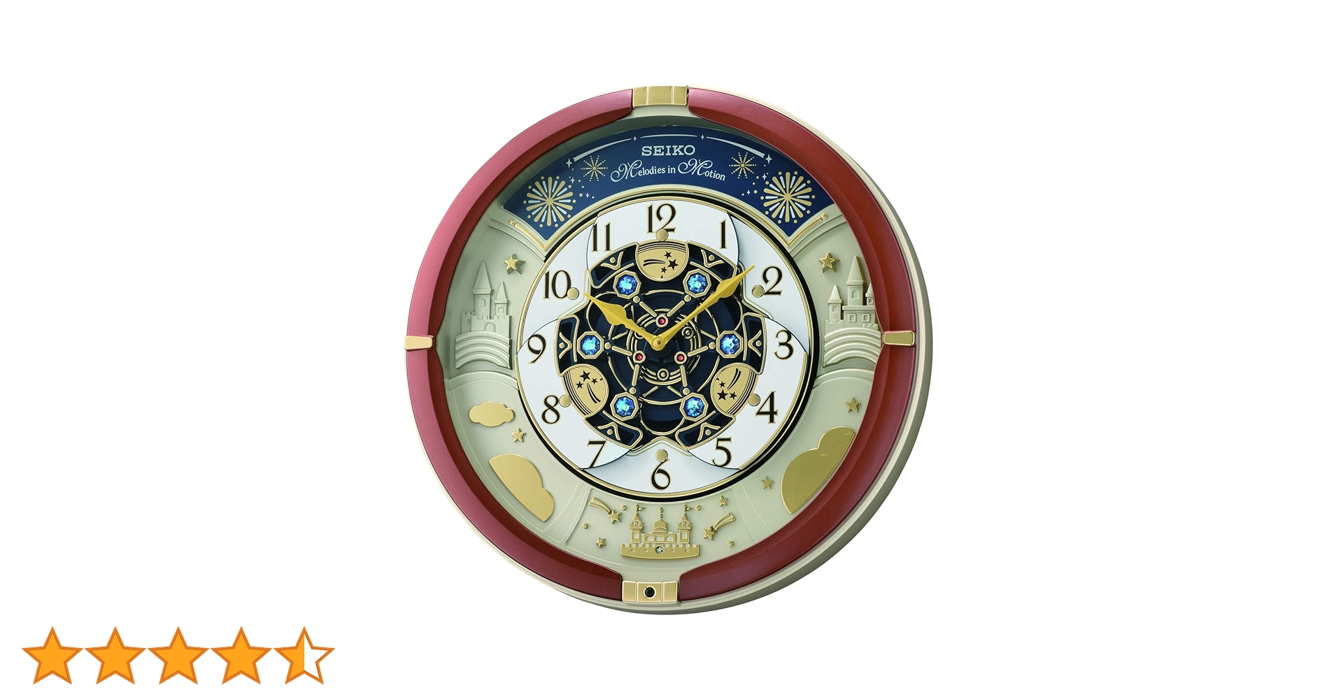 Amazon.co.jp: Seiko モーションミュージカルウォールクロック